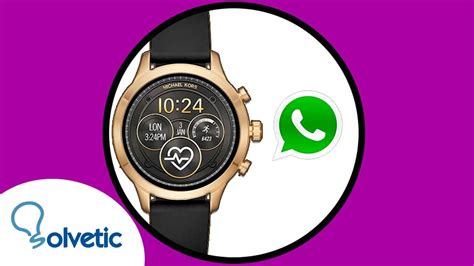 michael kors smartwatch whatsapp einrichten|How TO INSTALL WhatsApp on Michael Kors Smartwatch.